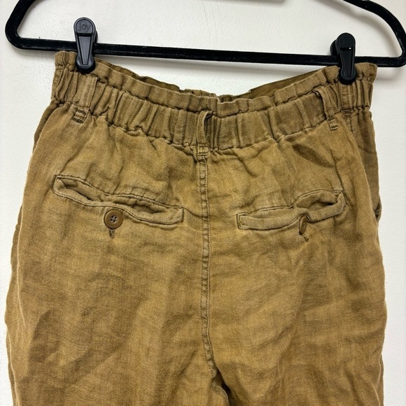Free People Like This Paper Bag Linen Pant - Picture 13 of 15